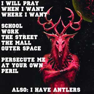 Xydexx likes antlers.