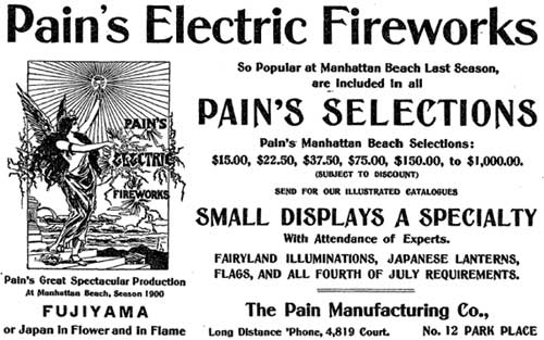 Pain's Electric Fireworks