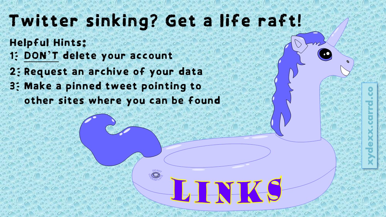 An inflatable purple unicorn raft. XYDEXX